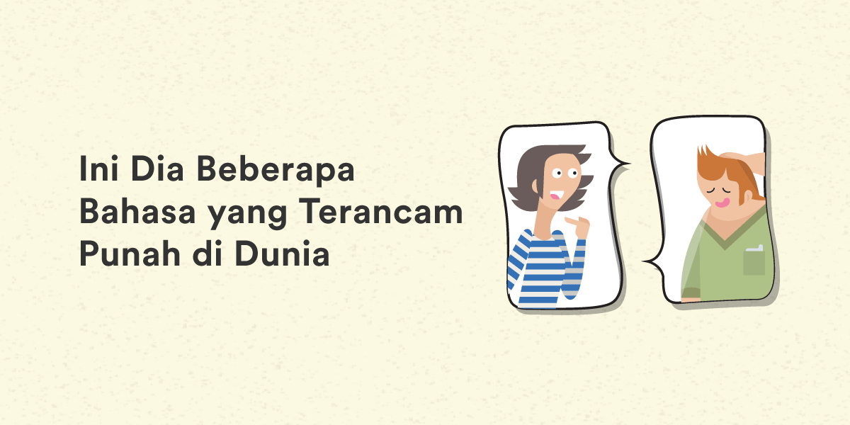 bahasa yang terancam punah